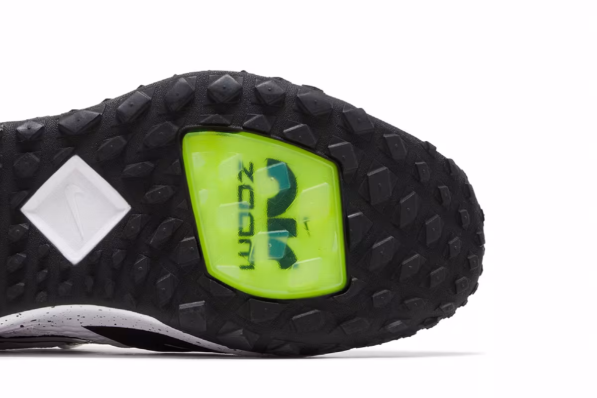 Nike Air Zoom Diamond Elite Turf White Black Splatter, view 6