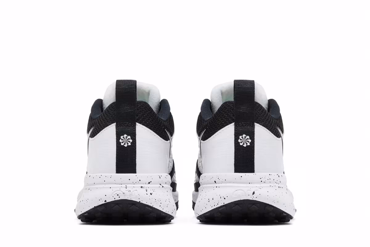 Nike Air Zoom Diamond Elite Turf White Black Splatter, view 7