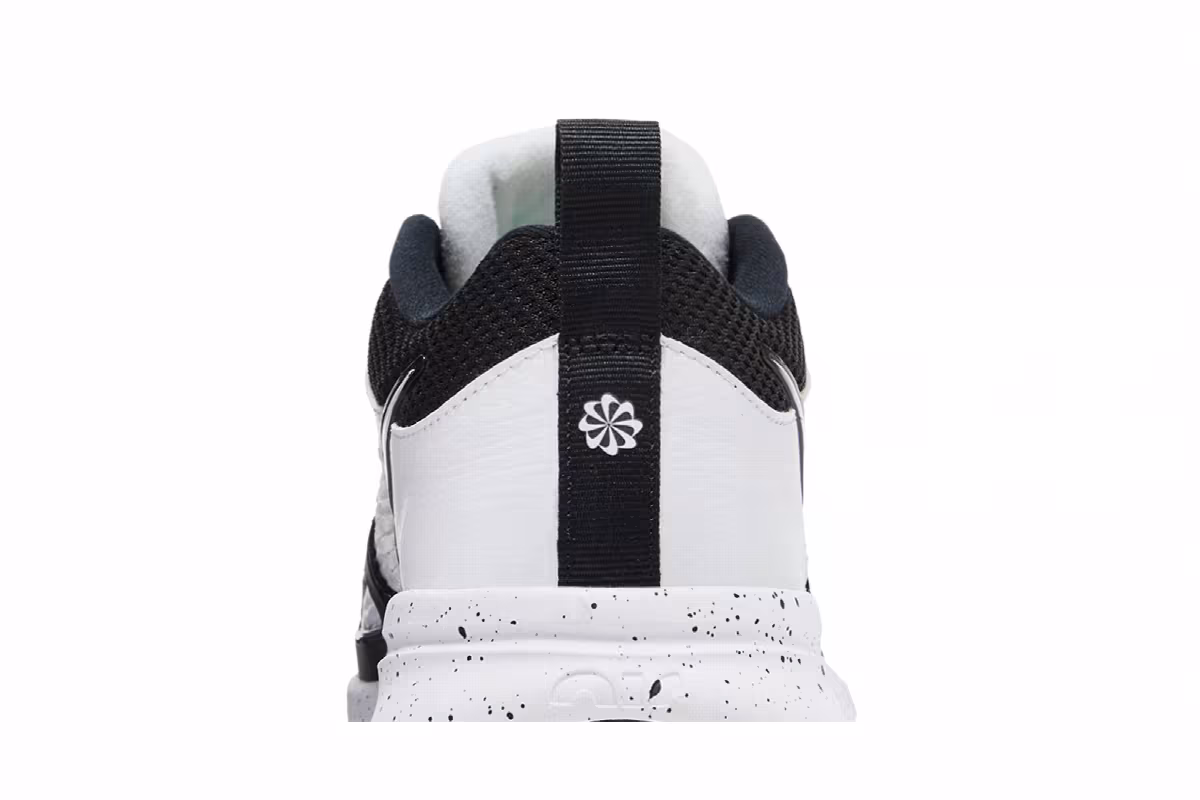 Nike Air Zoom Diamond Elite Turf White Black Splatter, view 8