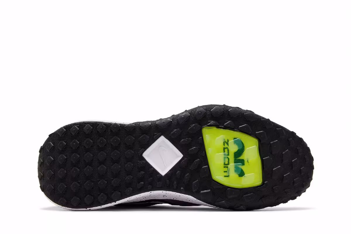 Nike Air Zoom Diamond Elite Turf Black White Splatter, view 5