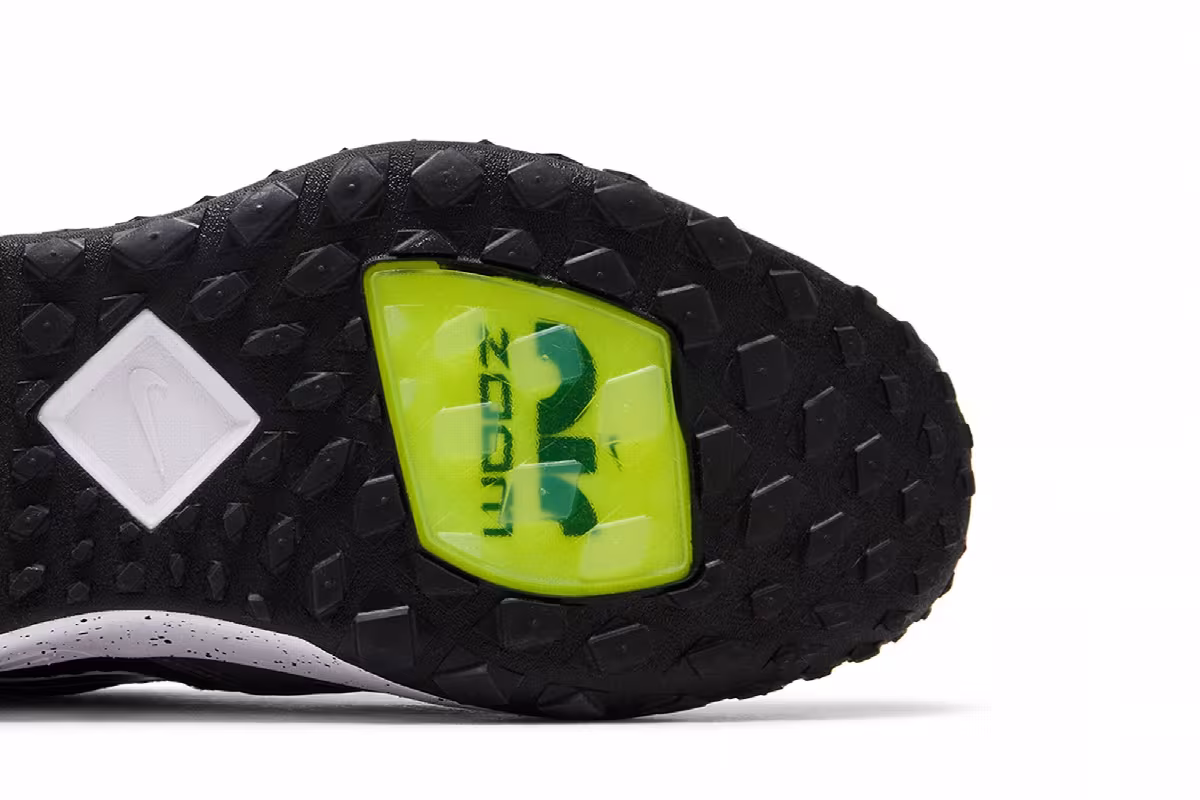 Nike Air Zoom Diamond Elite Turf Black White Splatter, view 6