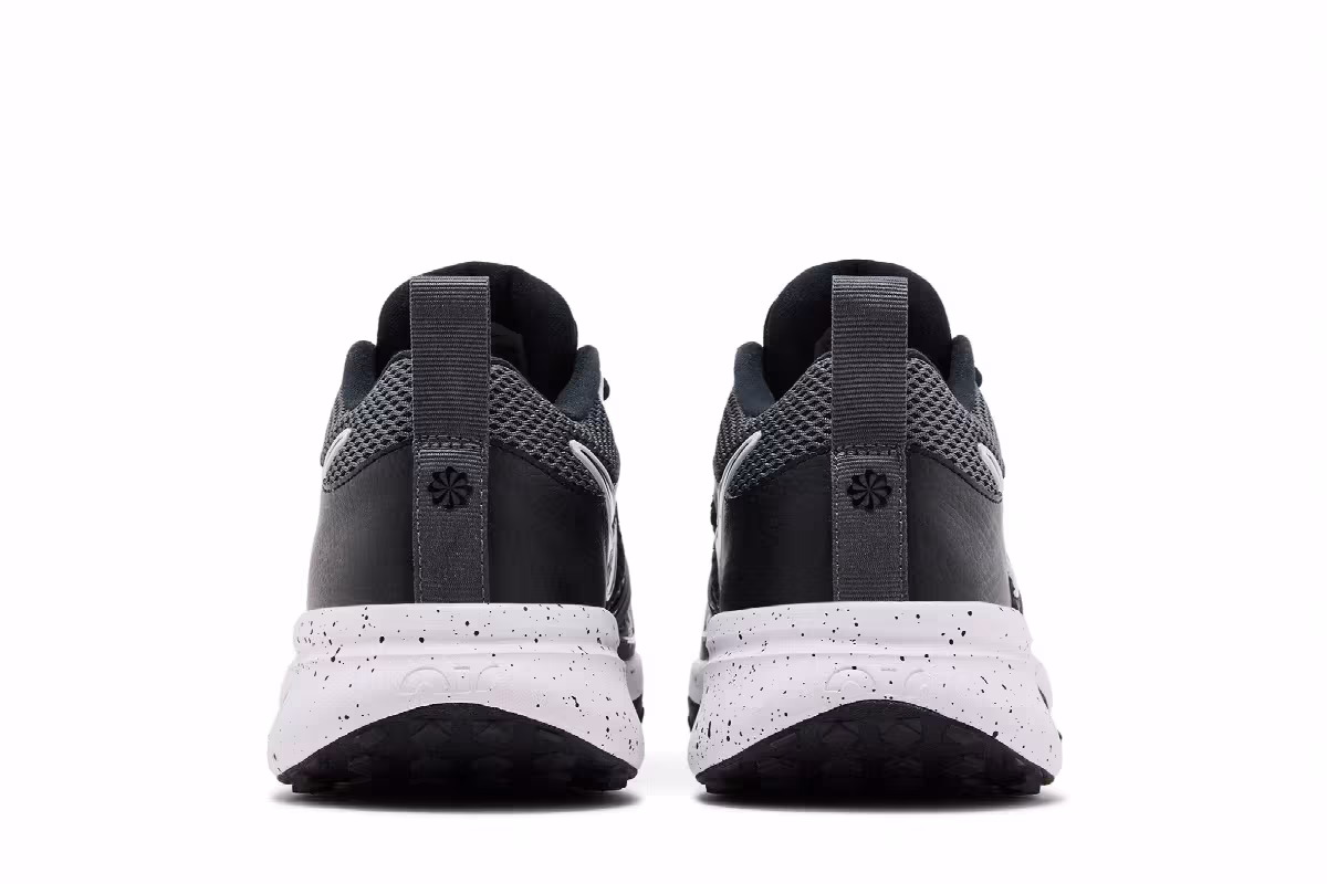 Nike Air Zoom Diamond Elite Turf Black White Splatter, view 7