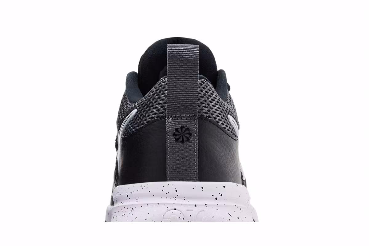 Nike Air Zoom Diamond Elite Turf Black White Splatter, view 8