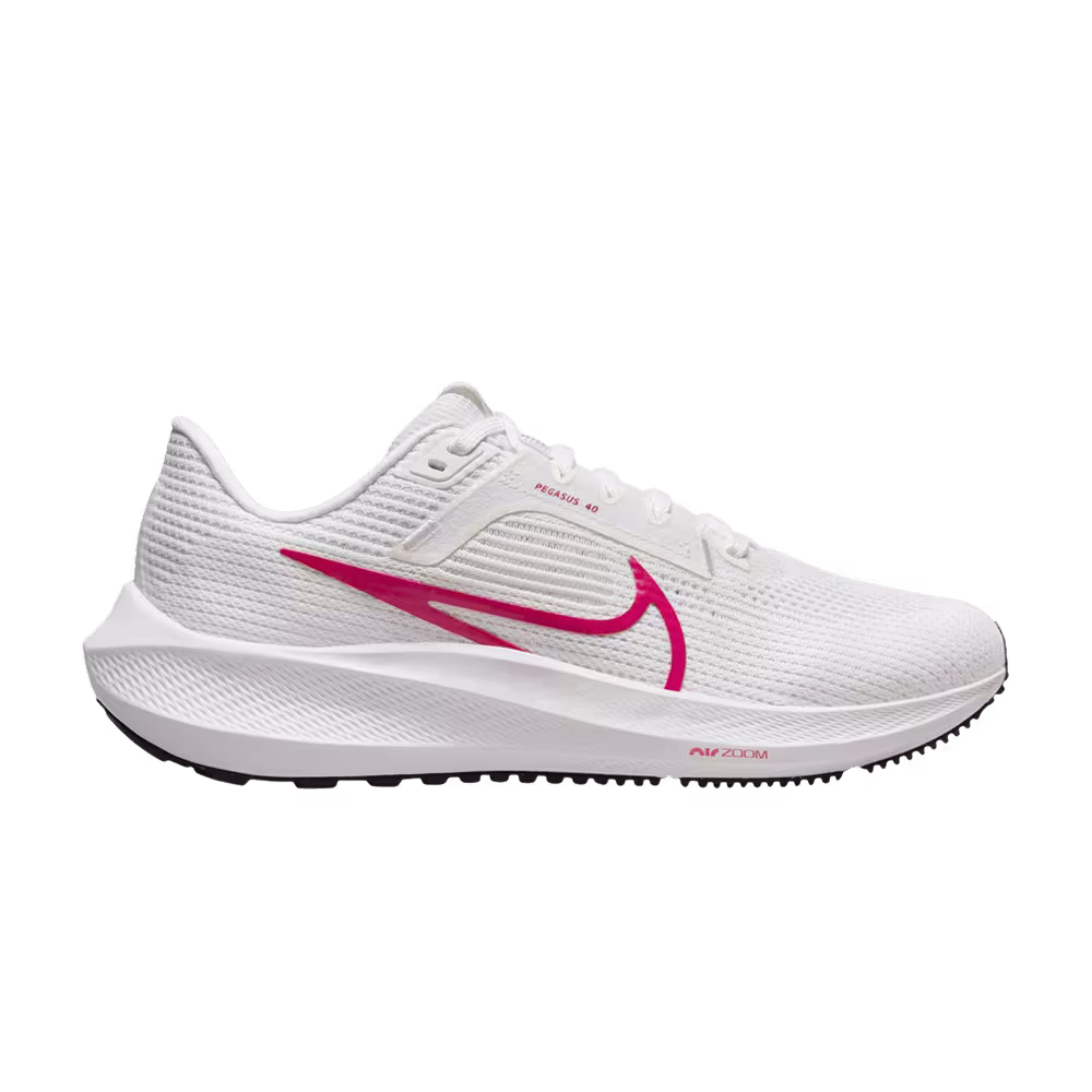 Nike Women's Air Zoom Pegasus 40 Summit White Fireberry