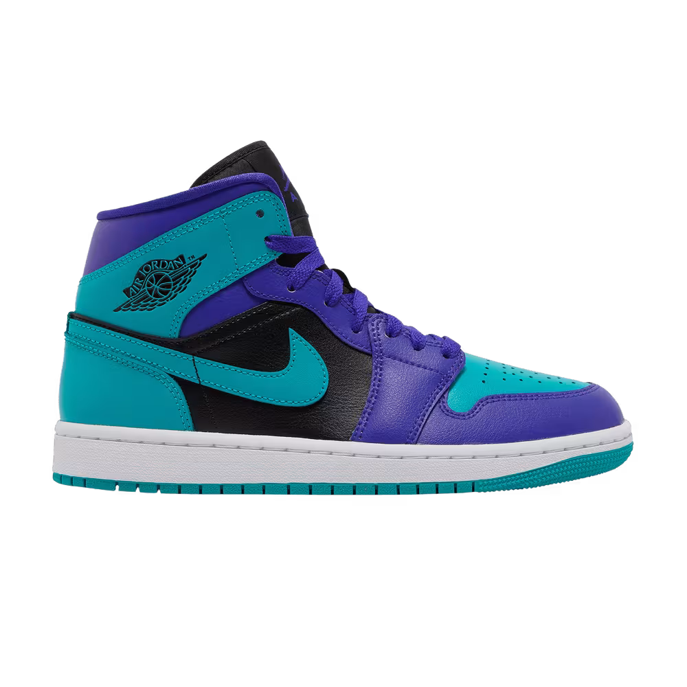 Women's Air Jordan 1 Mid Black Grape