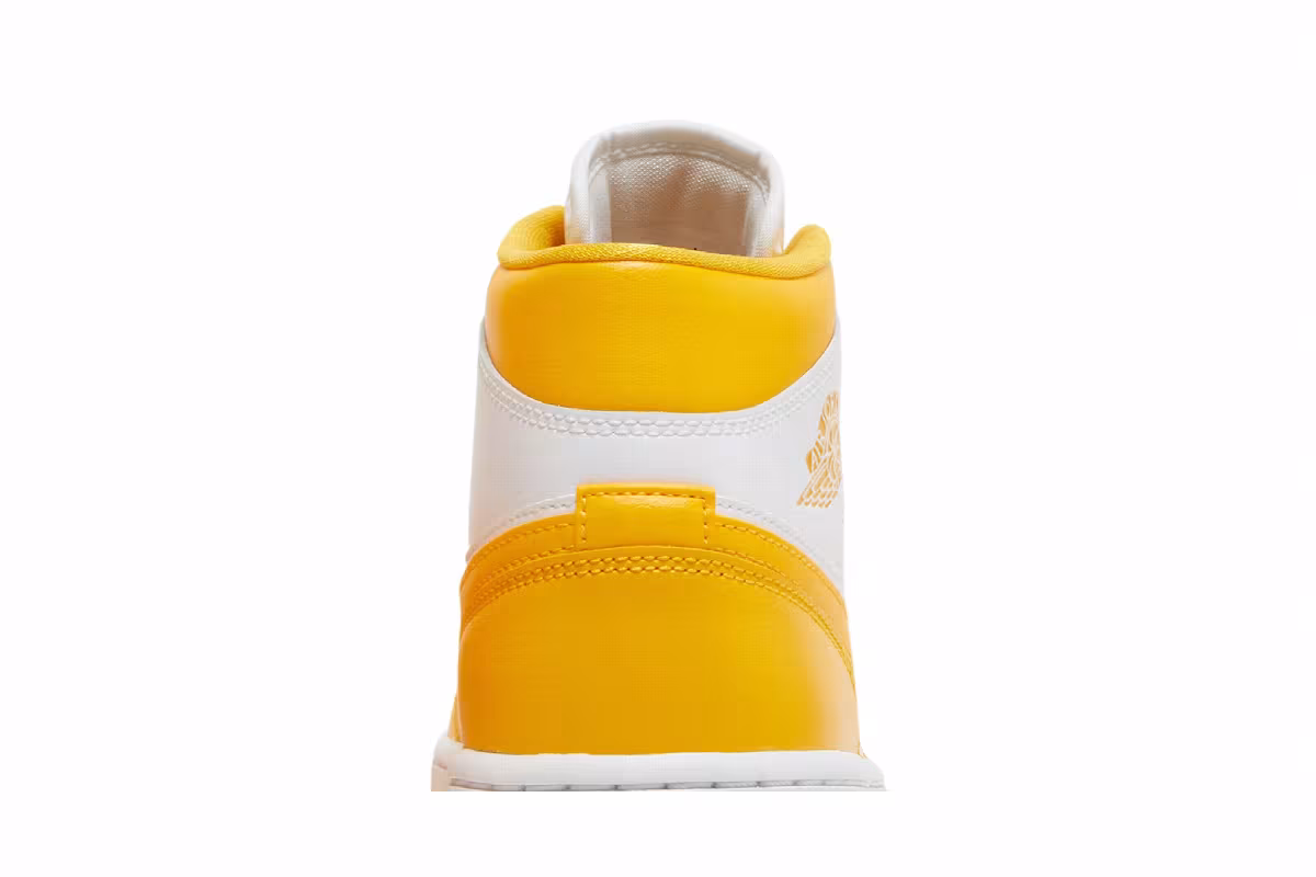 Women's Air Jordan 1 Mid University Gold, view 8