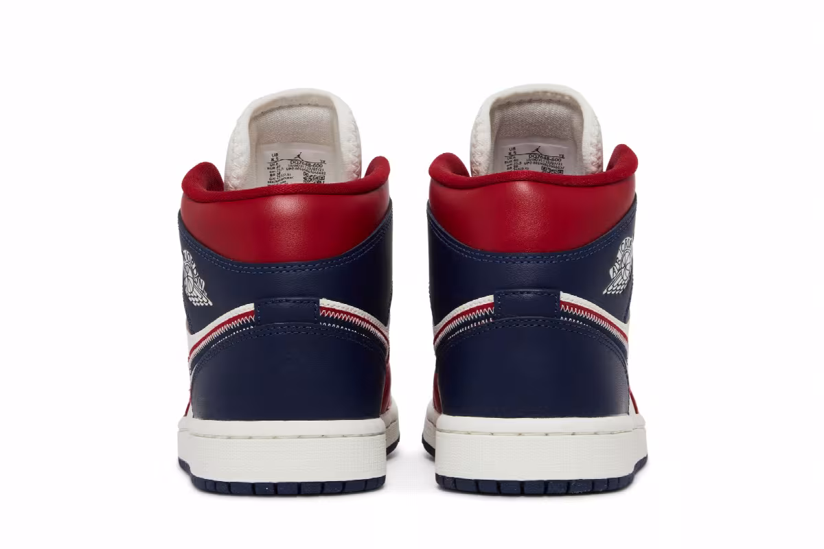 Women's Air Jordan 1 Mid SE USA 2022, view 7