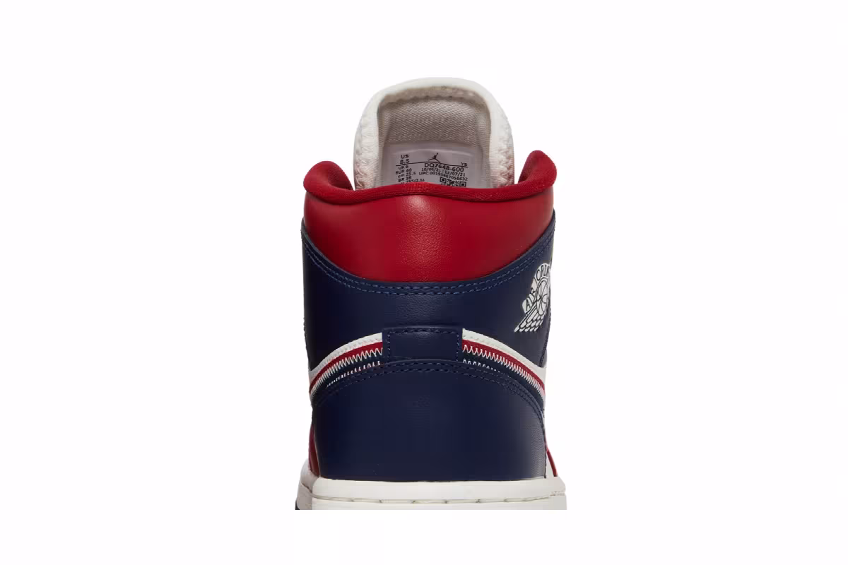 Women's Air Jordan 1 Mid SE USA 2022, view 8