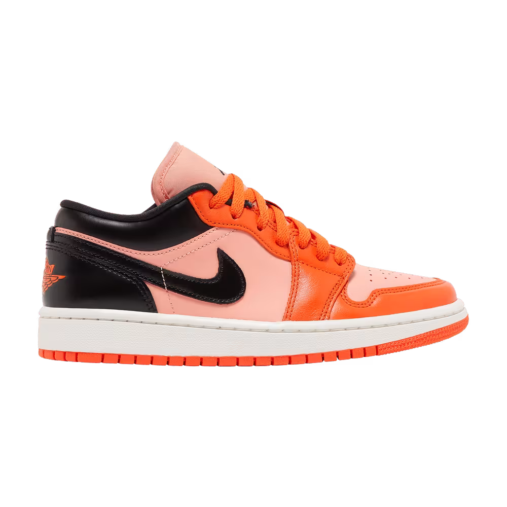 Women's Air Jordan 1 Low SE Rush Orange Black