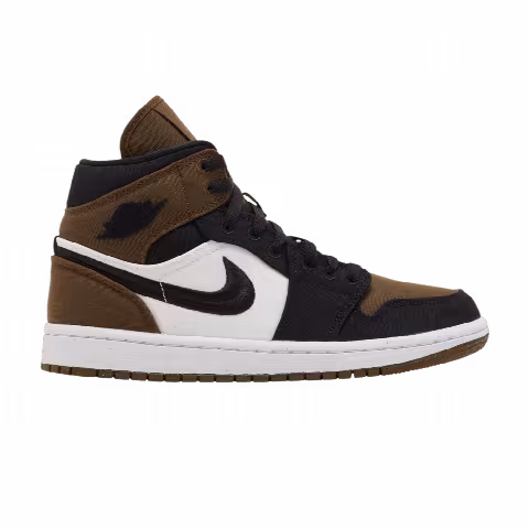 Wmns Air Jordan 1 Mid SE 'Olive Toe'