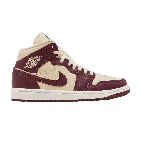 Wmns Air Jordan 1 Mid SE 'Split - Beach Cherrywood'