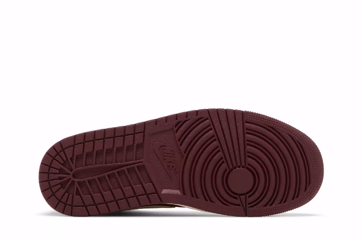 Women's Air Jordan 1 Mid SE Split - Beach Cherrywood, view 5