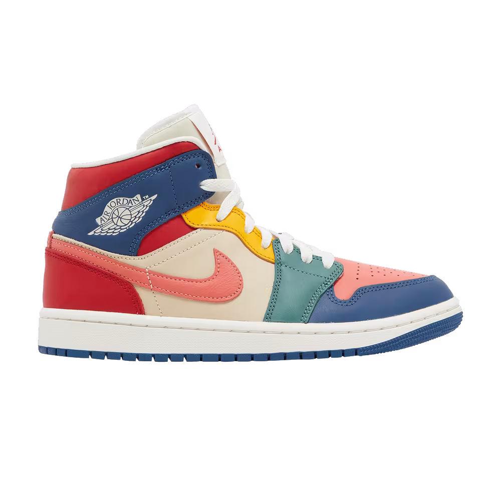 Women's Air Jordan 1 Mid SE Multi-Color