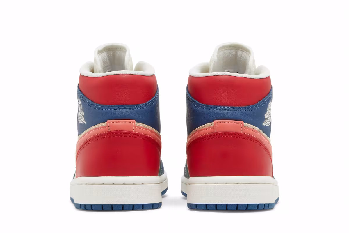 Women's Air Jordan 1 Mid SE Multi-Color, view 7