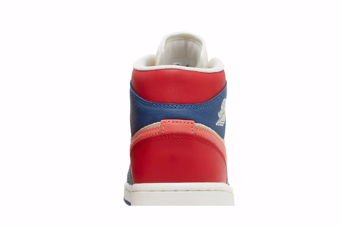 Women's Air Jordan 1 Mid SE Multi-Color, view 8