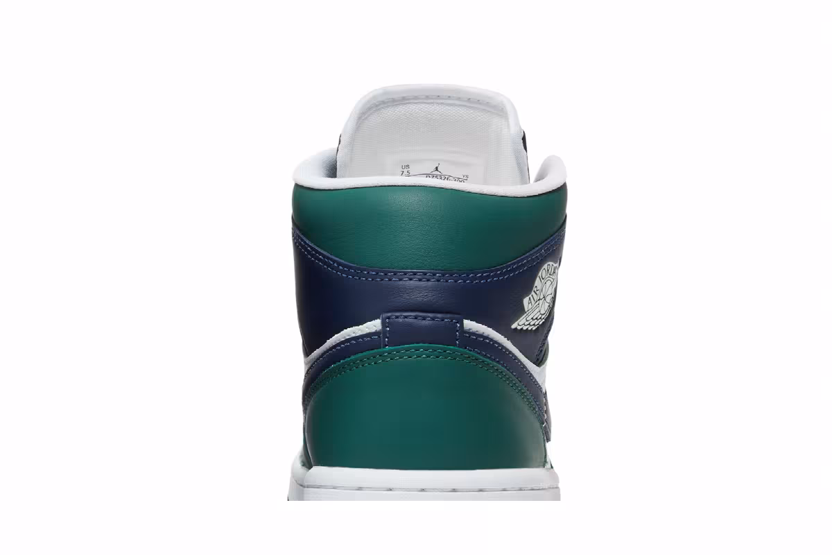 Women's Air Jordan 1 Mid SE Noble Green, view 8