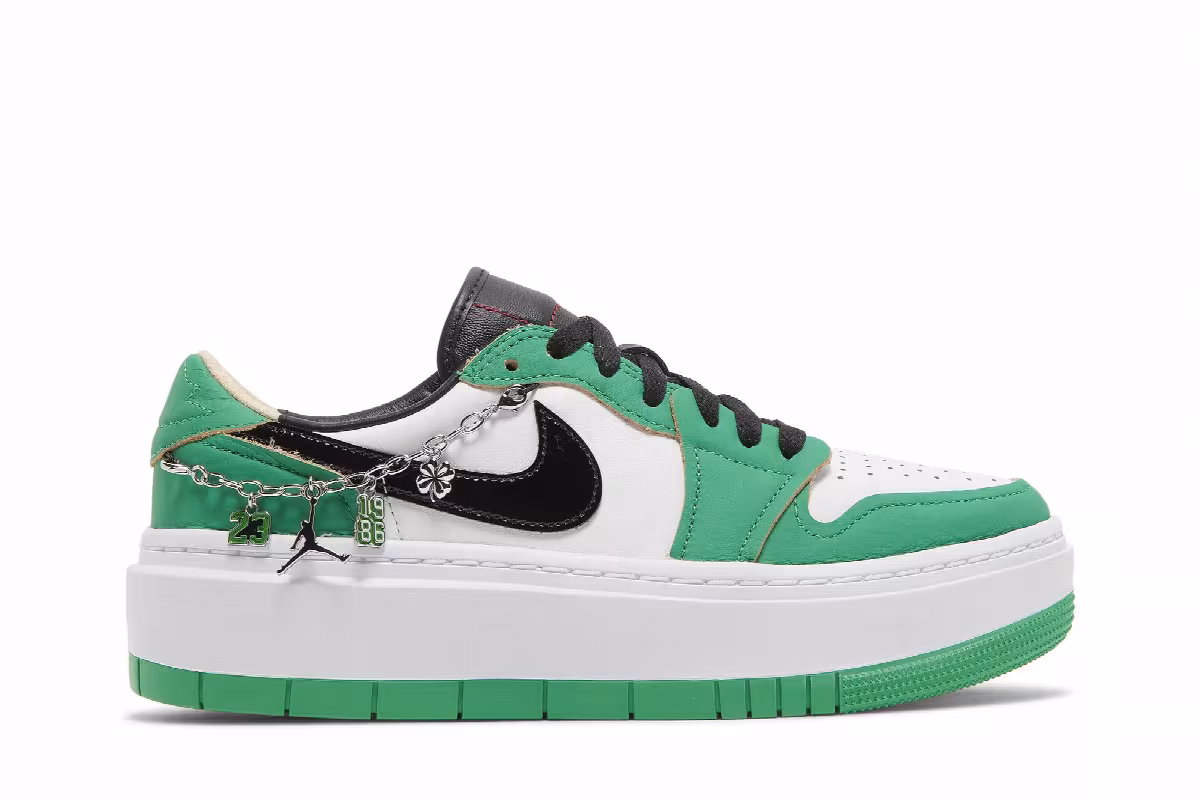Women's Air Jordan 1 Elevate Low SE Lucky Green, view 2