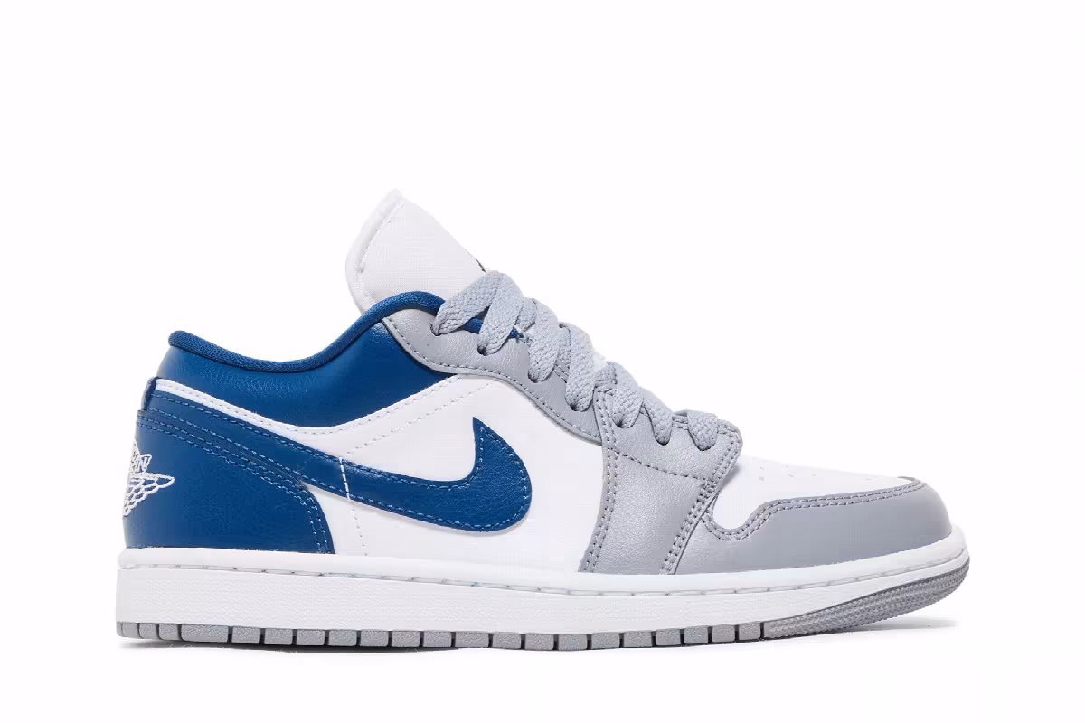 Women's Air Jordan 1 Low French Blue, view 2