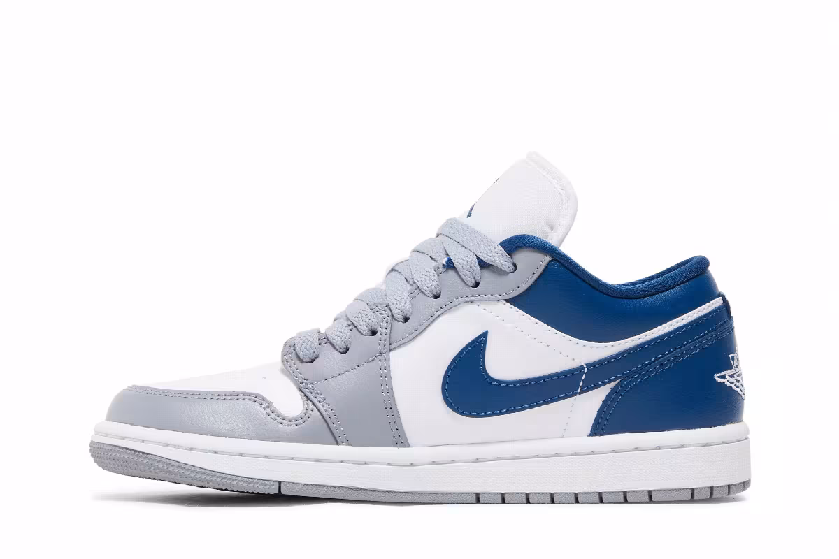 Women's Air Jordan 1 Low French Blue, view 4