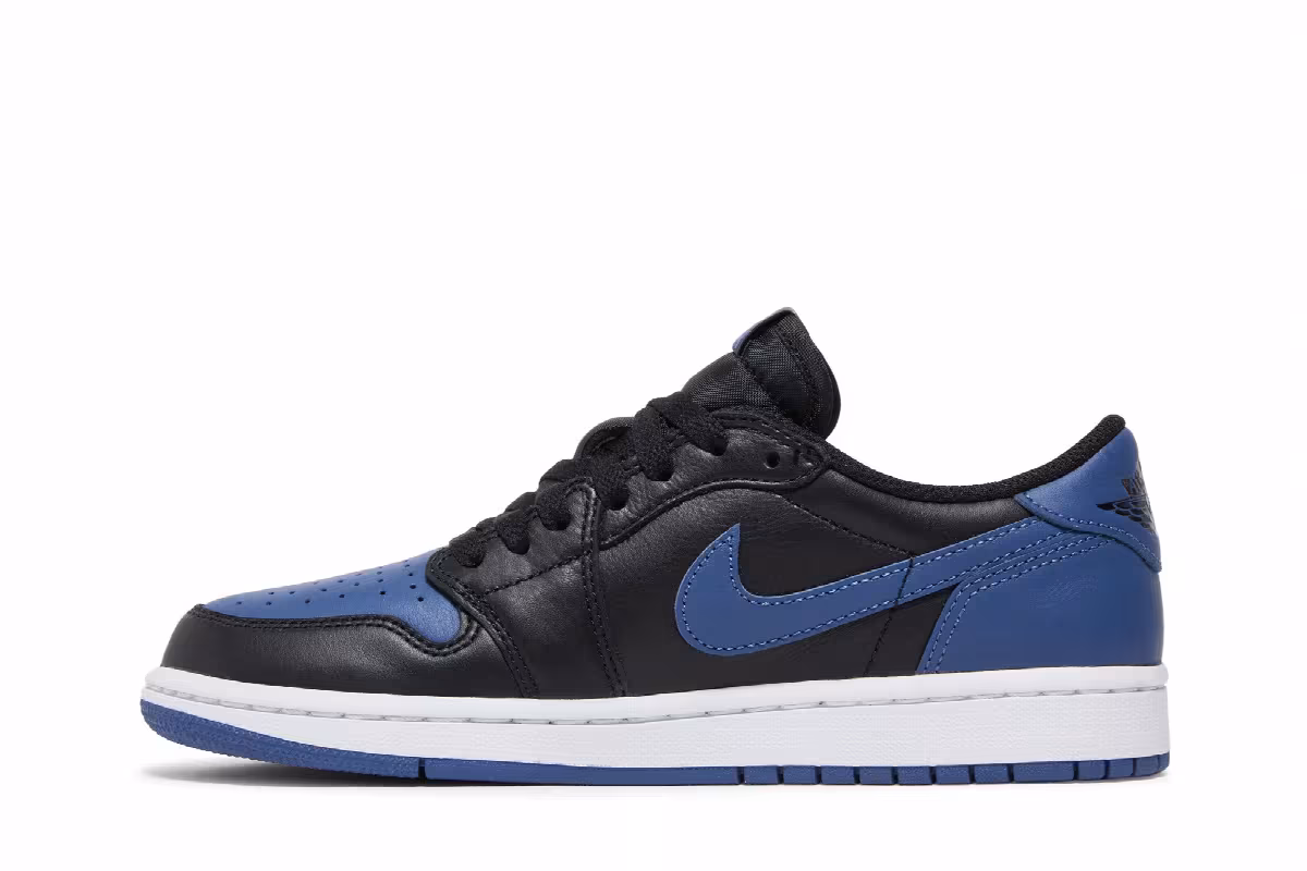 Women's Air Jordan 1 Low OG Mystic Navy, view 4