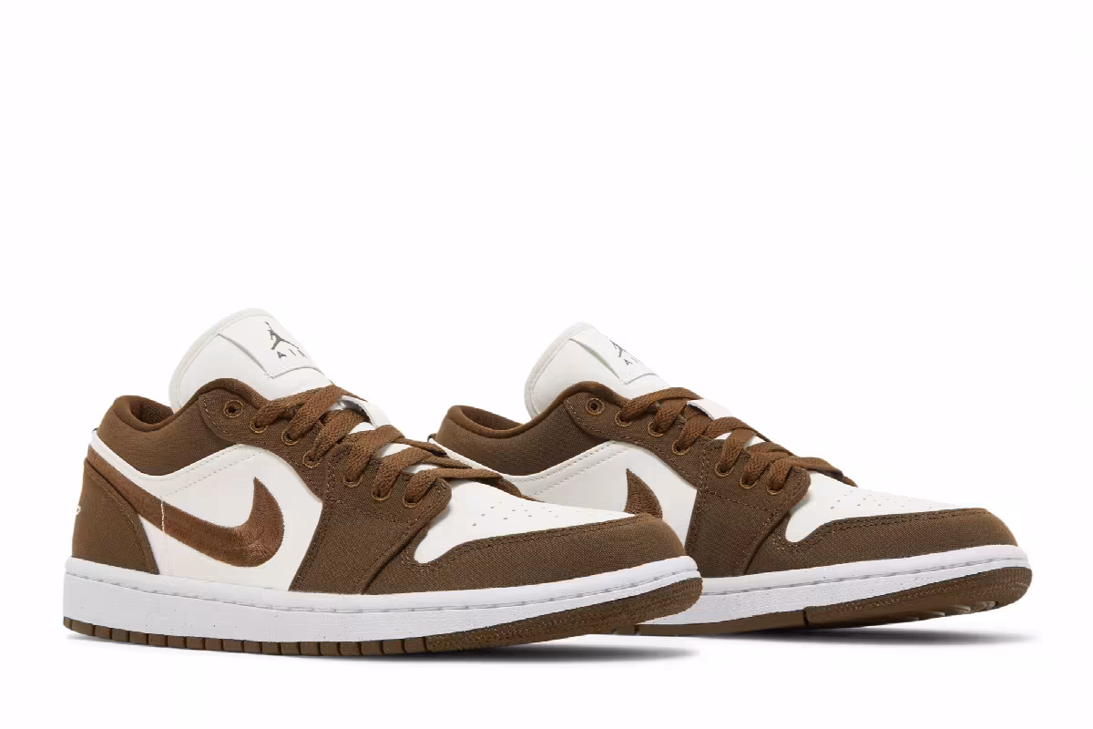 Women's Air Jordan 1 Low SE Light Olive, view 9