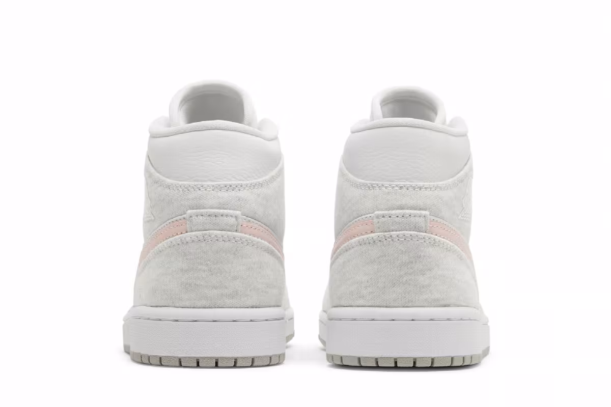 Women's Air Jordan 1 Mid SE Light Iron Ore, view 7