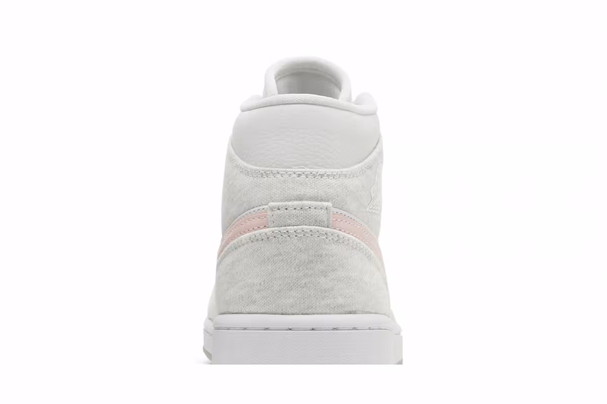 Women's Air Jordan 1 Mid SE Light Iron Ore, view 8