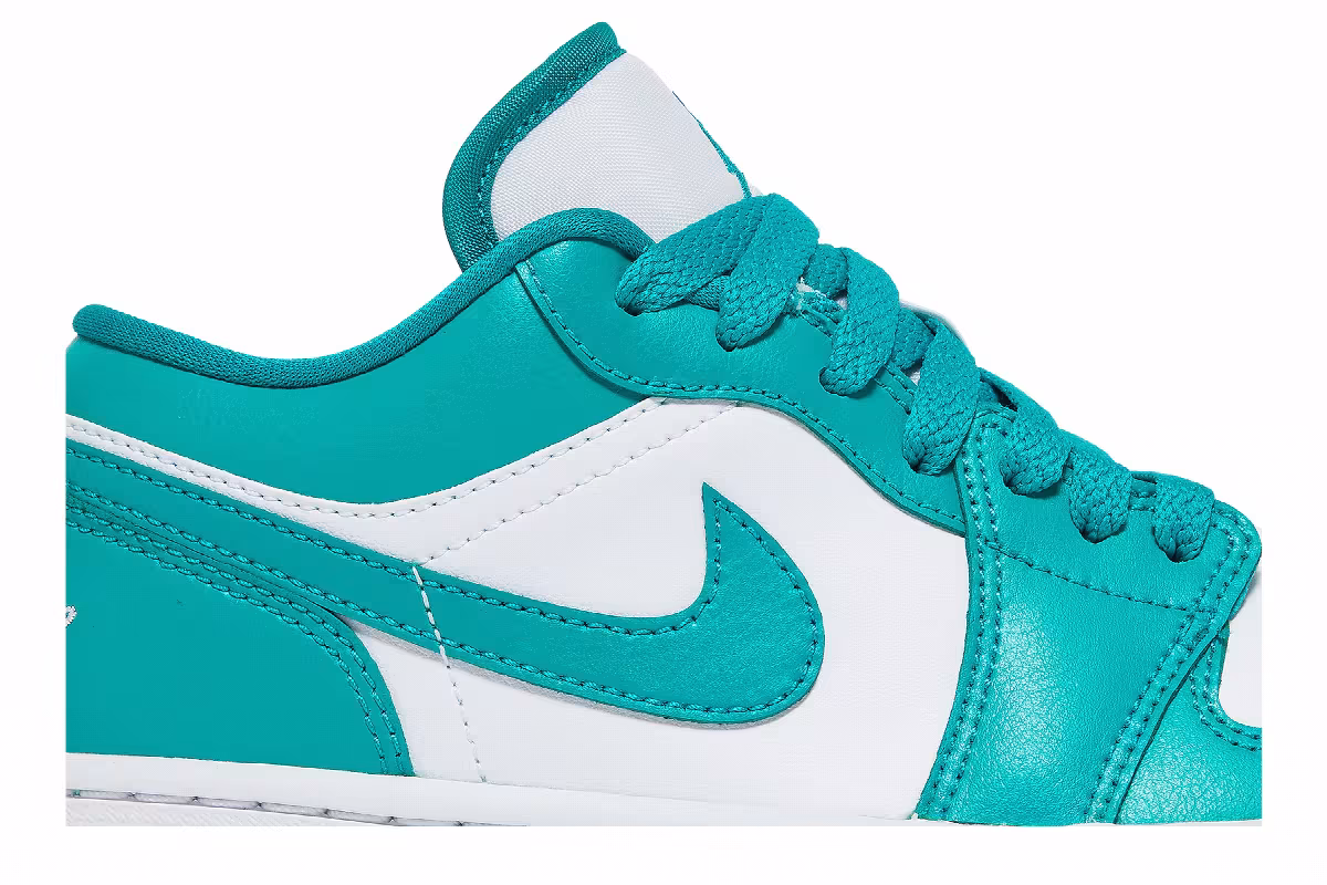 Women's Air Jordan 1 Low New Emerald, view 3