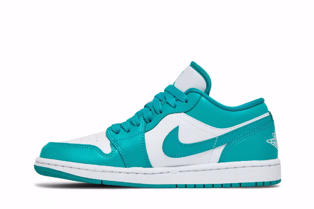 Women's Air Jordan 1 Low New Emerald, view 4