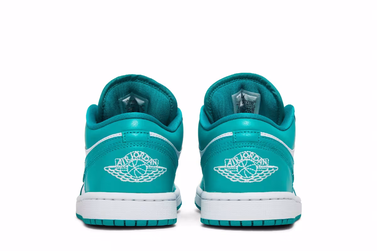 Women's Air Jordan 1 Low New Emerald, view 7