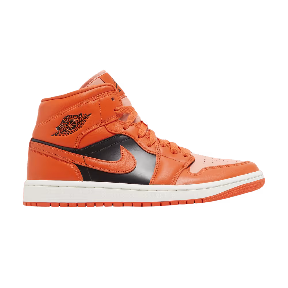 Women's Air Jordan 1 Mid SE Rush Orange