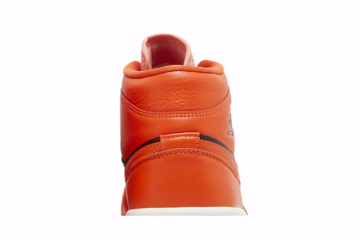 Women's Air Jordan 1 Mid SE Rush Orange, view 8