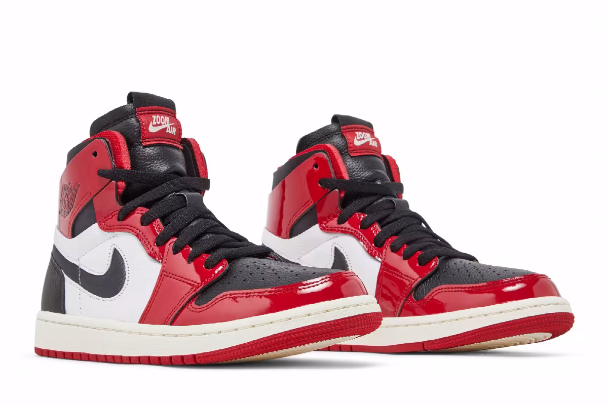 Women's Air Jordan 1 High Zoom Comfort Chicago Bulls, view 9