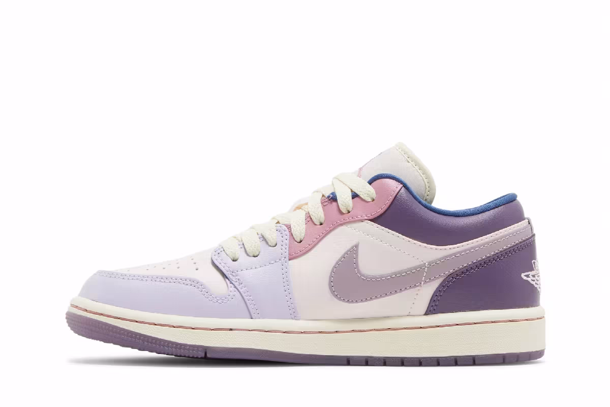 Women's Air Jordan 1 Low Pastel Plum, view 4