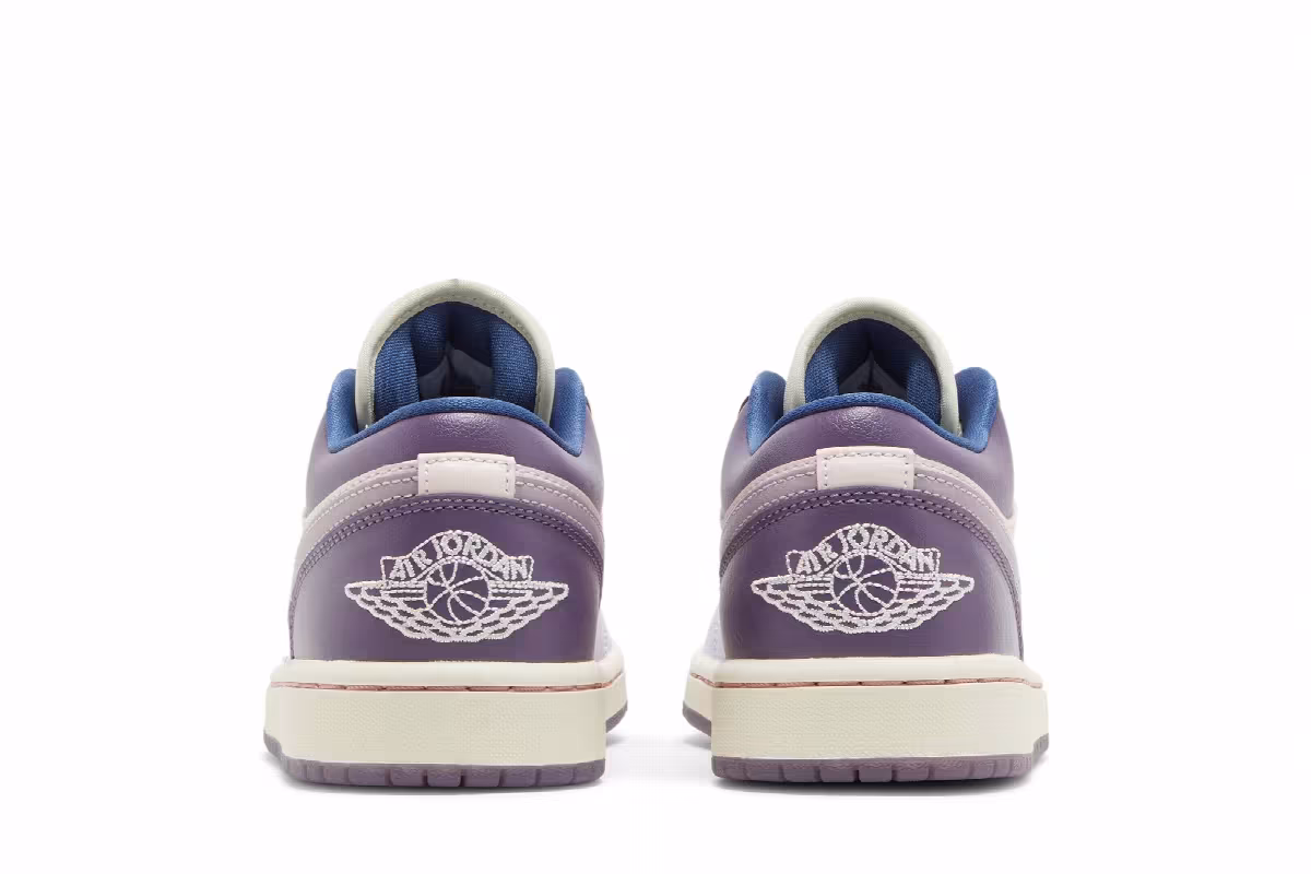 Women's Air Jordan 1 Low Pastel Plum, view 7
