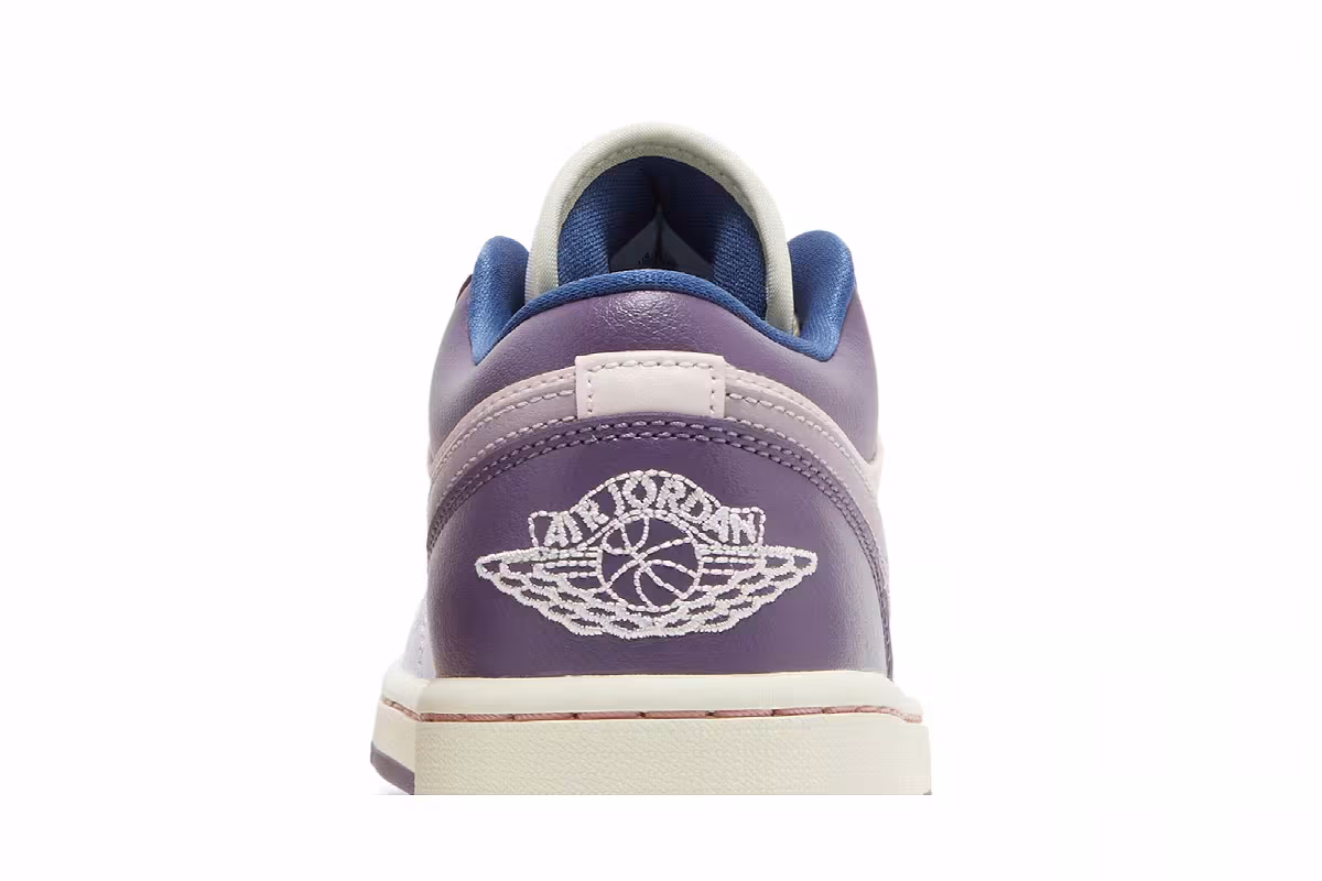 Women's Air Jordan 1 Low Pastel Plum, view 8