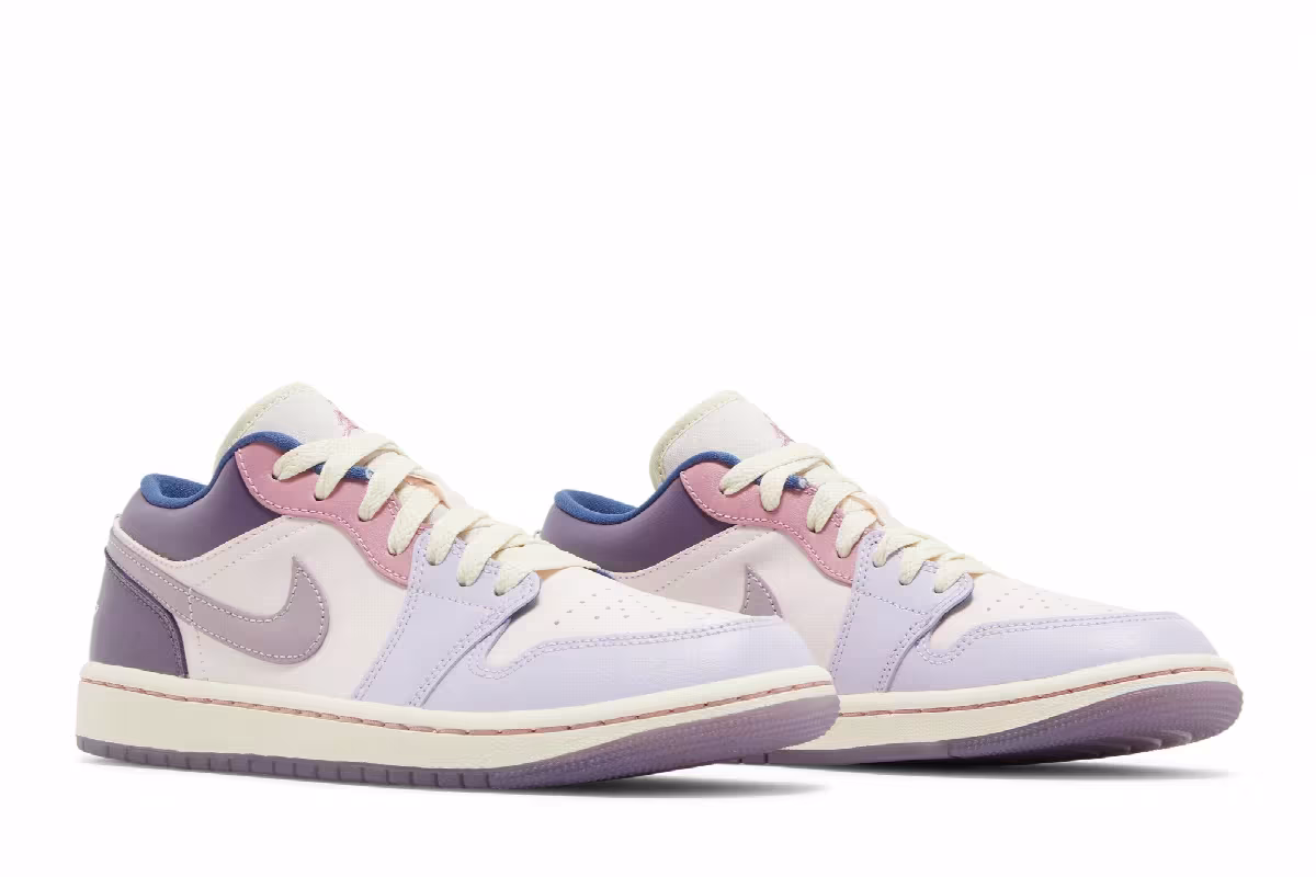 Women's Air Jordan 1 Low Pastel Plum, view 9