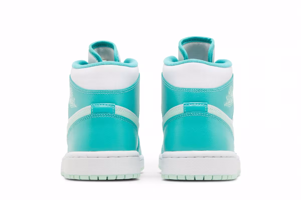 Women's Air Jordan 1 Mid Marine Green, view 7