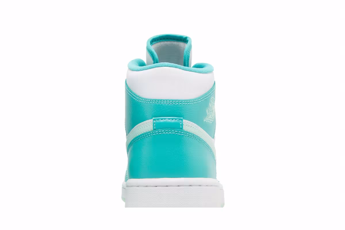 Women's Air Jordan 1 Mid Marine Green, view 8