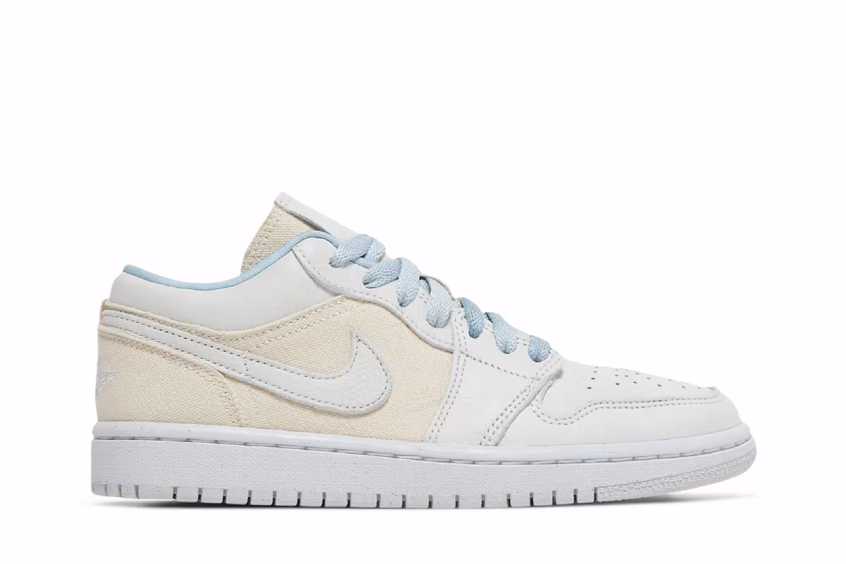 Women's Air Jordan 1 Low Sail Canvas, view 2