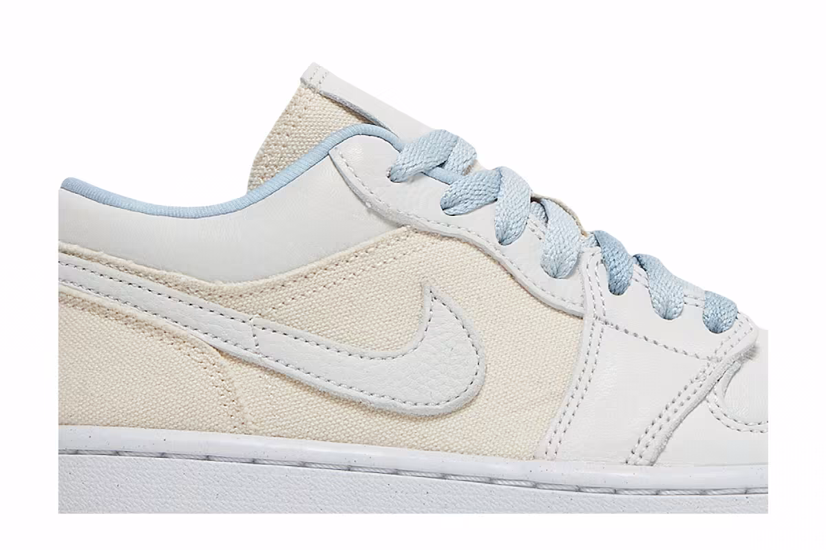 Women's Air Jordan 1 Low Sail Canvas, view 3