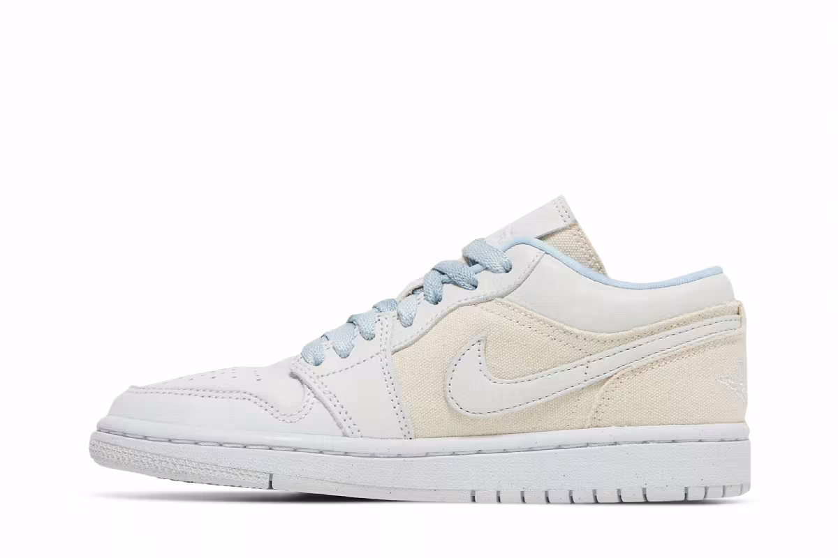 Women's Air Jordan 1 Low Sail Canvas, view 4