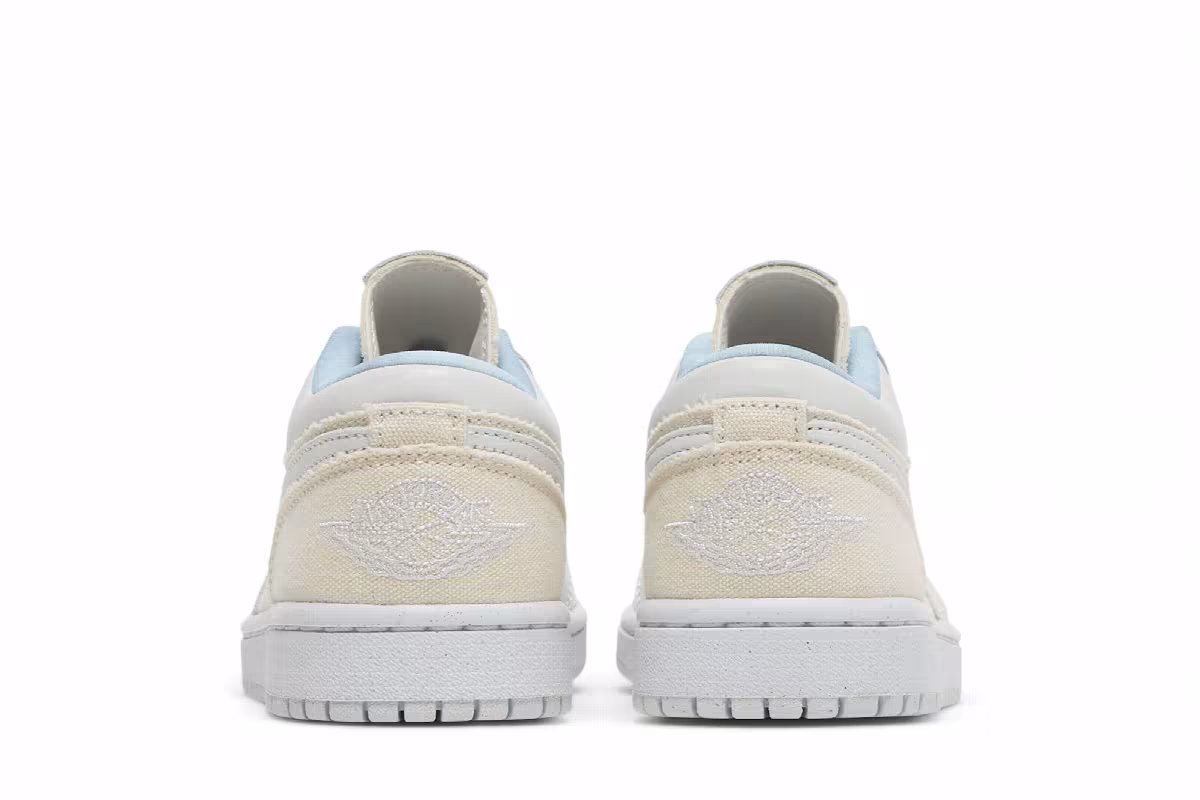 Women's Air Jordan 1 Low Sail Canvas, view 7