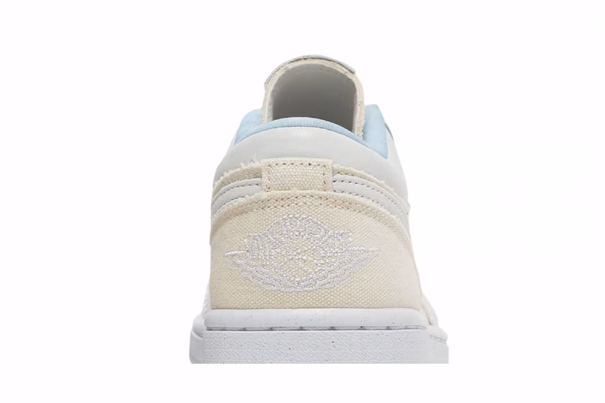 Women's Air Jordan 1 Low Sail Canvas, view 8