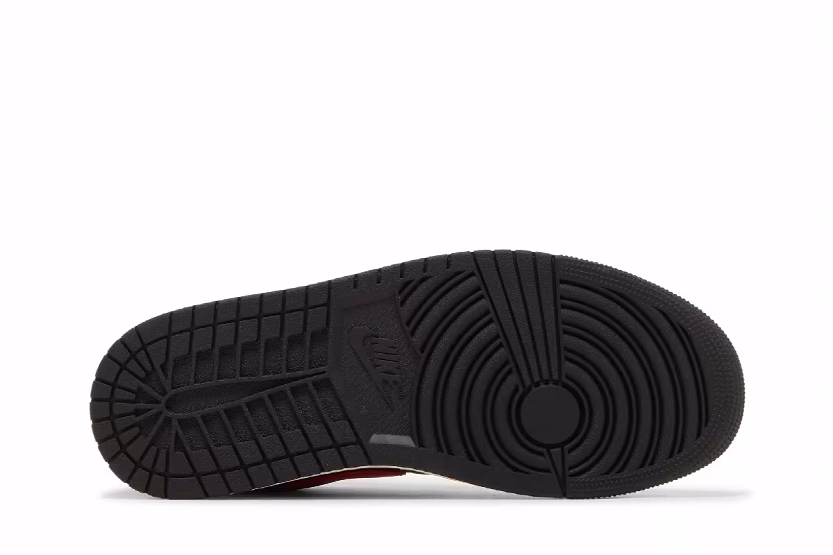 Women's Air Jordan 1 Low SE Black Multi-Color, view 5