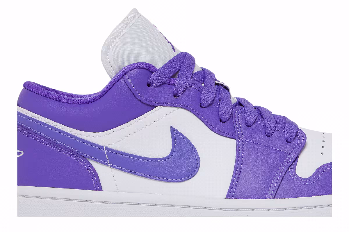 Women's Air Jordan 1 Low Psychic Purple, view 3