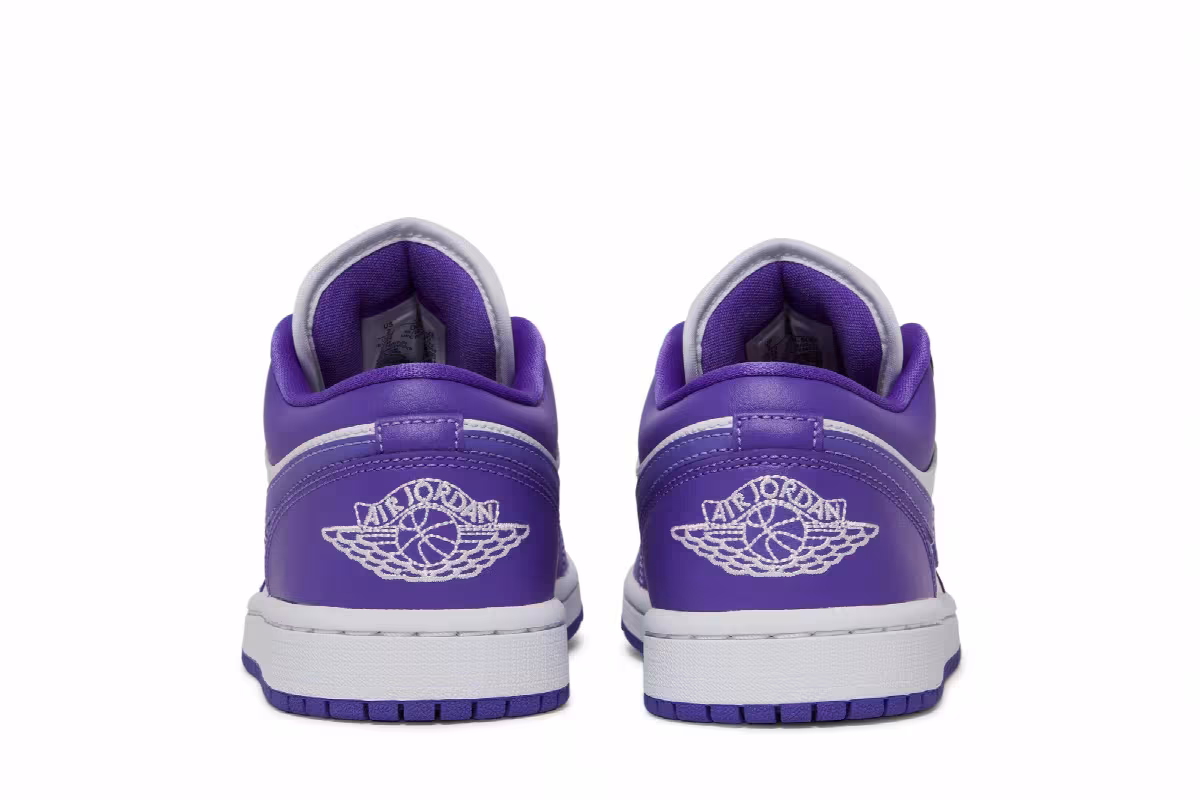 Women's Air Jordan 1 Low Psychic Purple, view 7