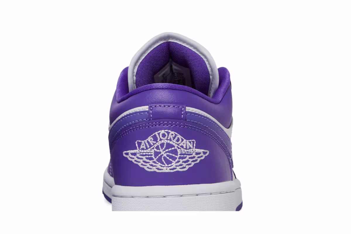 Women's Air Jordan 1 Low Psychic Purple, view 8