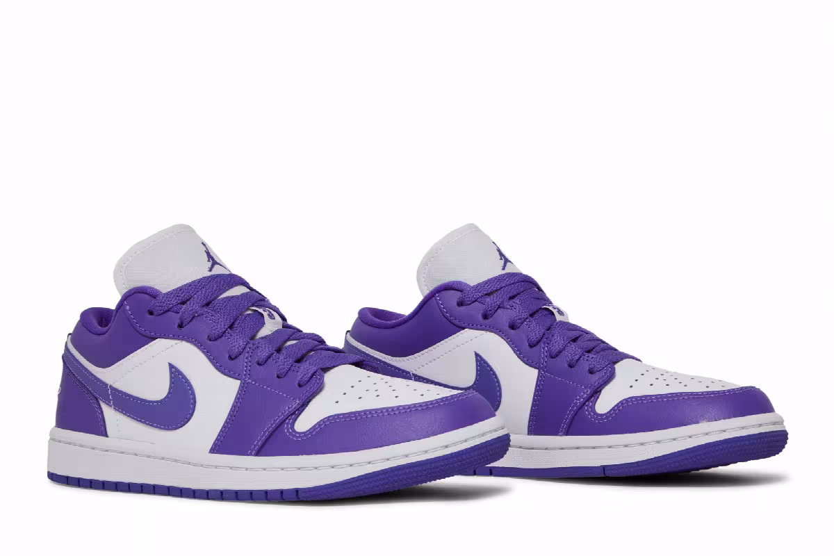 Women's Air Jordan 1 Low Psychic Purple, view 9