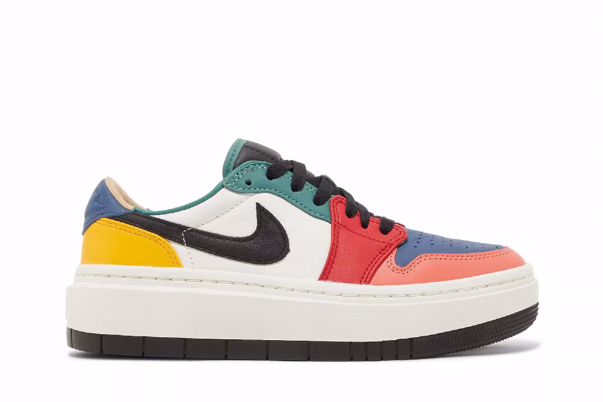 Women's Air Jordan 1 Elevate Low Multi-Color, view 2
